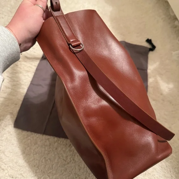 All Saints Paradise North South Leather Tote - Picture 12 of 14